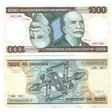 Brasil C-165 1.000 Cruzeiros 1986 FE