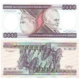 Brasil C-166 5.000 Cruzeiros 1981 FE