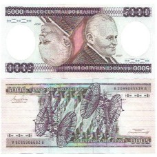 Brasil C-168 5.000 Cruzeiros 1984 FE