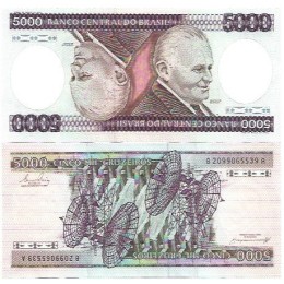 Brasil C-168 5.000 Cruzeiros 1984 FE