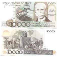 Brasil C-170 10.000 Cruzeiros 1984 FE