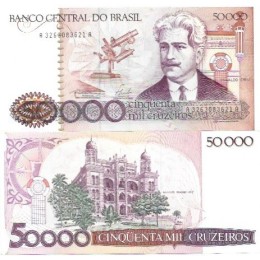 Brasil C-172 50.000 Cruzeiros 1984 Soberba