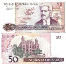 Brasil C-183 50 Cruzados 1987 FE - Série 1702