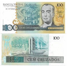 Brasil C-186 100 Cruzados 1987 FE - Série 1479