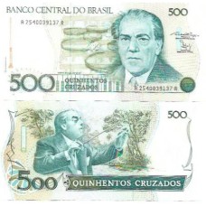 Brasil C-190 500 Cruzados 1987 FE