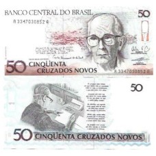 Brasil C-205 50 Cruzados Novos 1990 FE