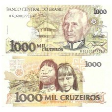 Brasil C-217 1.000 Cruzeiros 1990 FE