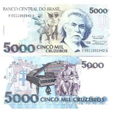 Brasil C-221 5.000 Cruzeiros 1993 FE - Série 5511
