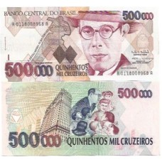 Brasil C-231 500.000 Cruzeiros 1993 FE