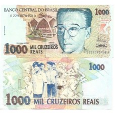 Brasil C-238 1.000 Cruzeiros Reais 1993 FE