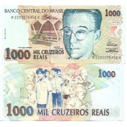 Brasil C-238 1.000 Cruzeiros Reais 1993 FE