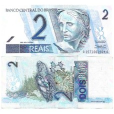 Brasil C-255 2 Reais 2001 SFE