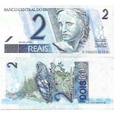 Brasil C-259 2 Reais 2008 SFE