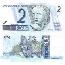 Brasil C-260 2 Reais 2009 FE Série 0001