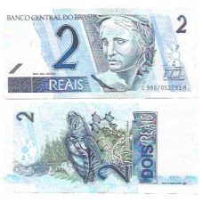 Brasil C-261 2 Reais 2009 FE