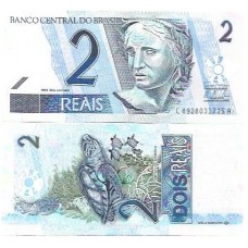 Brasil C-261 2 Reais 2009 SFE