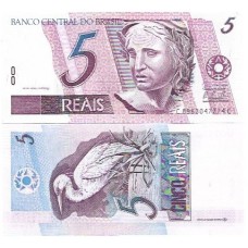 Brasil C-279 5 Reais 2009 FE