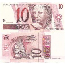 Brasil C-299 10 Reais 2008 FE