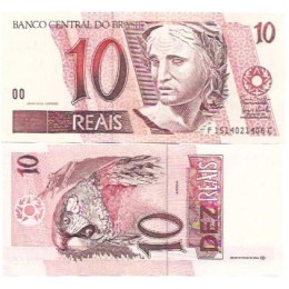 Brasil C-300 10 Reais 2010 SFE/FE