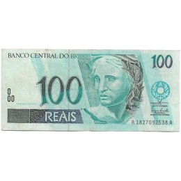Brasil C-329 100 Reais 2006 Usada MBC Série A1827