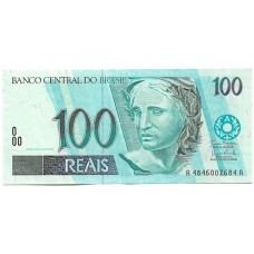 Brasil C-330 100 Reais 2007 Usada MBC Série A4846(1)