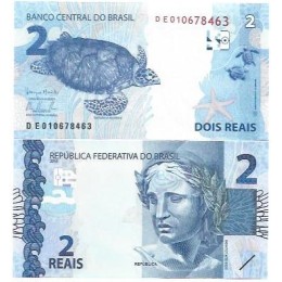 Brasil C-335 DE 2 Reais 2016 FE
