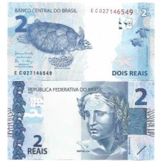 Brasil C-336 EC 2 Reais 2017 FE