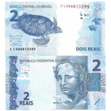 Brasil C-336 EL 2 Reais 2017 FE