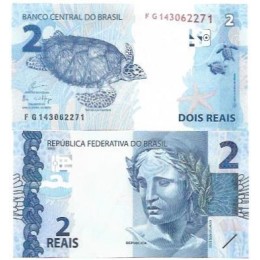Brasil C-338 FG 2 Reais 2018 FE