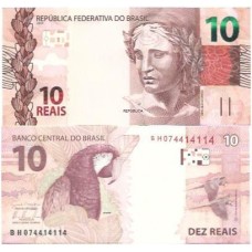 Brasil C-346 BH 10 Reais 2013 FE