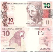 Brasil C-350 JE 10 Reais 2021 SFE/FE