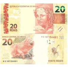 Brasil C-355 HE 20 Reais 2019 FE - Guedes/Campos Neto