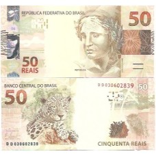 Brasil C-357 DD 50 Reais 2013 FE