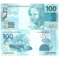 Brasil C-368 JA 100 Reais 2019 FE