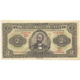 Brasil R-088 2 Mil Réis 1923 FE - 039482