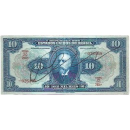 Brasil R-110d 10 Mil Réis 1942 MBC/S - 026458