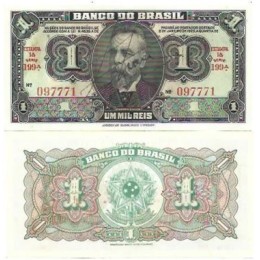 Brasil R-193a 1 Mil Réis 1923 Fe 097771