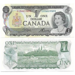 Canadá 1 Dollar 1973 FE P-85a1 Canadá 1 Dollar 1973 FE P-85a1