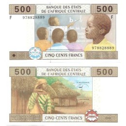 África Guiné Equatorial 500 Francs 2002 FE P-506