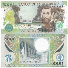 Colômbia 5.000 Pesos 2003 P-452d FE