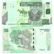 Congo Rep Dem 1.000 Francs 2013 FE P-101b