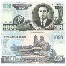 Coréia do Norte 1.000 Won 2006 FE P-45b