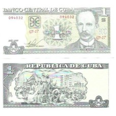 Cuba 1 Peso 2009 FE P-128d