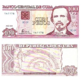 Cuba 100 Pesos 2004 FE p-129a