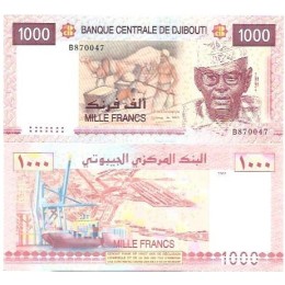 Djibouti 1.000 Francs 2005 P42a Fe