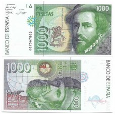 Espanha Spain 1.000 Pesetas 1992 Fe P-163