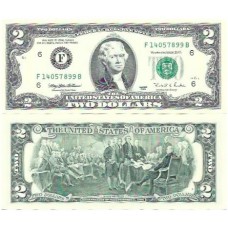EUA 2 Dollars 1995 FE – F/B