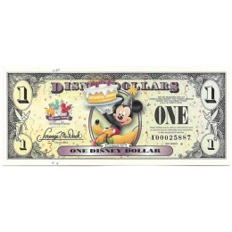 USA, EUA Mickey / Pluto One Dollar 2009 FE Fantasia