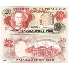 Filipinas 20 Pisos 1978 FE P-162c
