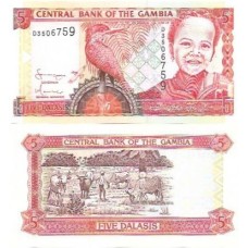 Gâmbia 5 Dalasis 2005 FE P-20c
